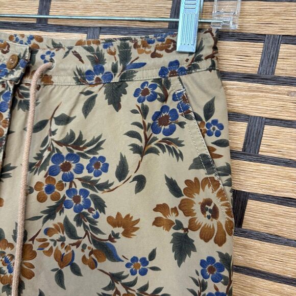 Lauren Ralph‎ Lauren Tan Floral Crops Size 6P - Picture 4 of 7